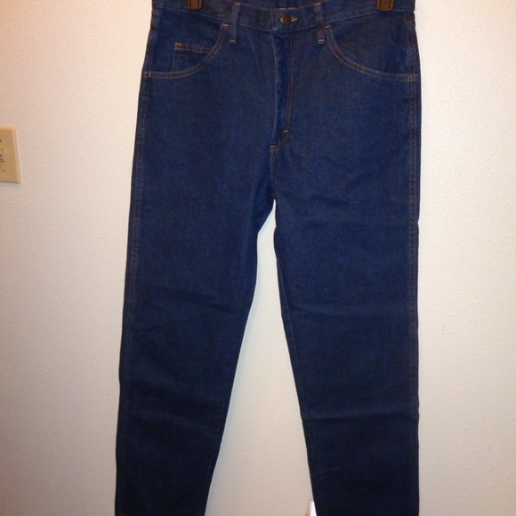 RUSTLER Men's Jeans Size 34 x 32 Regular Fit Straight Leg X-TRA Rugged - Picture 9 of 10
